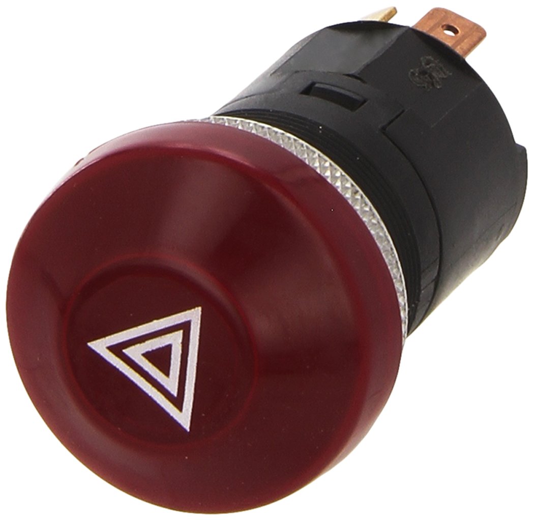 HELLA 6HF 003 916-031 Warnblinkschalter - Traktor - Druckbetätigung - 12V - Einbau - Halogen - Schalterbeleuchtung: rot - mit Glühlampe HELLA 6HF 003 916-031 Warnblinkschalter - Traktor - Druckbetätigung - 12V - Einbau - Halogen - Schalterbeleuchtung: rot - mit Glühlampe von Hella