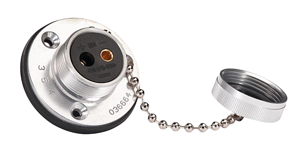 HELLA Steckdose - 2-polig - Schraubanschluss - Stecker: Schraubkontakt - Länge: 64mm - Aluminium - silber - DIN/ISO: 14690 - Blister - Menge: 1 - 8JB 002 281-002 HELLA Steckdose - 2-polig - Schraubanschluss - Stecker: Schraubkontakt - Länge: 64mm - Aluminium - silber - DIN/ISO: 14690 - Blister - Menge: 1 - 8JB 002 281-002 von Hella