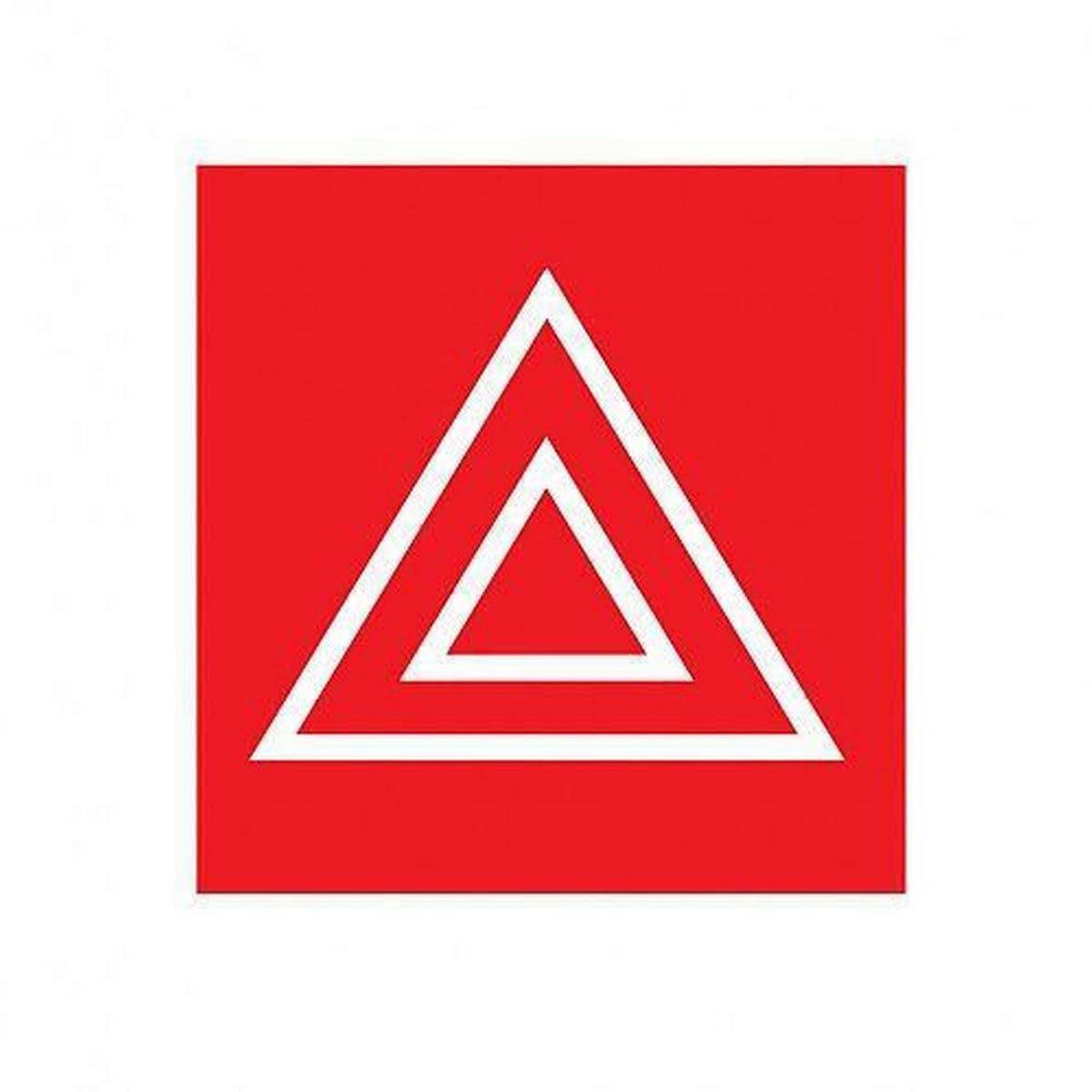Symbol rot f. Warnblinklicht (Hella) 9XT713630391 von Hella