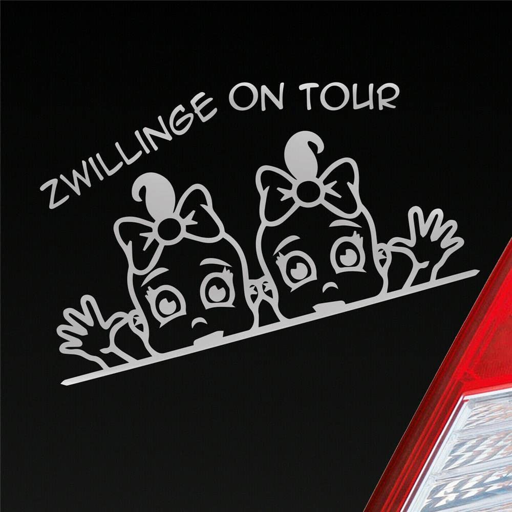 Hellweg Druckerei Auto Aufkleber Zwillinge on Tour Board Baby Mädchen Hellweg Druckerei Auto Aufkleber Zwillinge on Tour Board Baby Mädchen von Hellweg Druckerei