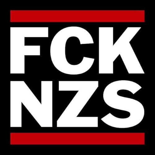 Hellweg Druckerei FCK NZS Aufkleber Sticker 5,2x5,2cm 50 Stück von Hellweg Druckerei