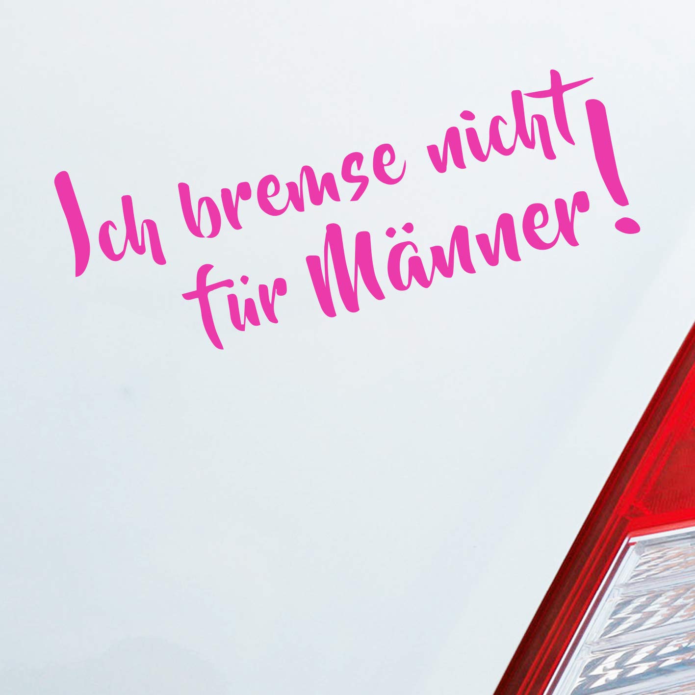 Hellweg Druckerei Ich Bremse Nicht Zubehör passend für Männer! Lustig Girls Fun Auto Aufkleber Sticker Heckscheibenaufkleber Hellweg Druckerei Ich Bremse Nicht Zubehör passend für Männer! Lustig Girls Fun Auto Aufkleber Sticker Heckscheibenaufkleber von Hellweg Druckerei