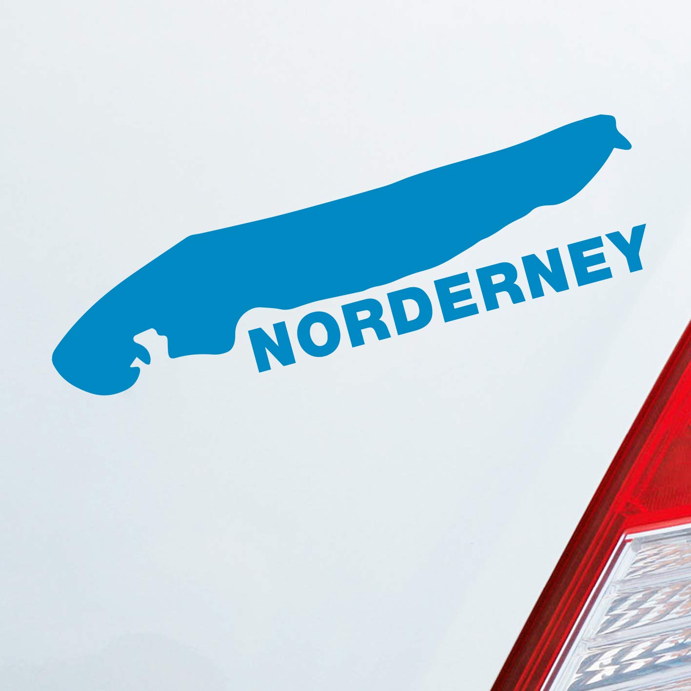Hellweg Druckerei Norderney Insel Deutschland Urlaub Auto Aufkleber Sticker Heckscheibenaufkleber von Hellweg Druckerei