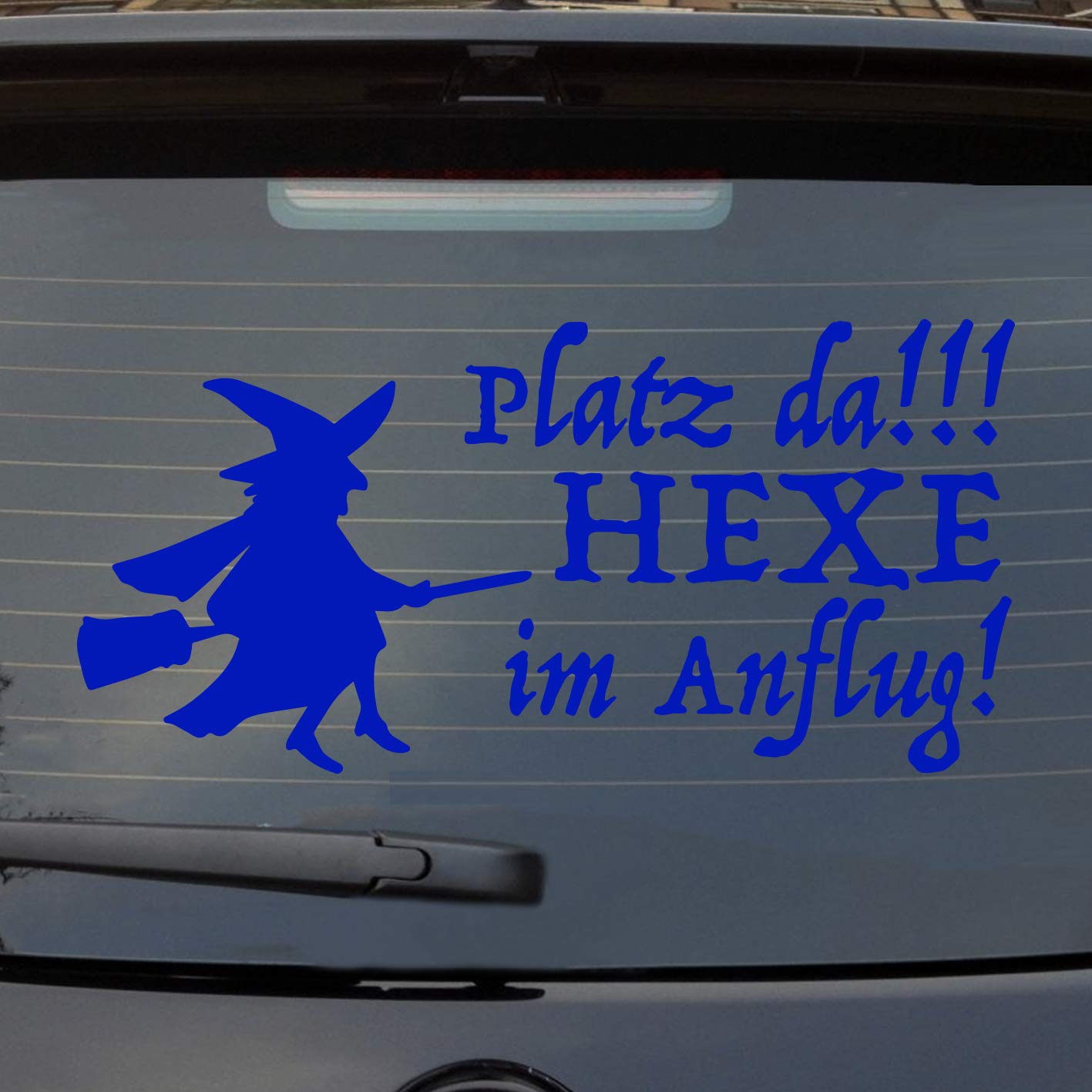 Hellweg Druckerei Platz da Hexe im Anflug Auto Aufkleber Sticker Heckscheibenaufkleber Hellweg Druckerei Platz da Hexe im Anflug Auto Aufkleber Sticker Heckscheibenaufkleber von Hellweg Druckerei