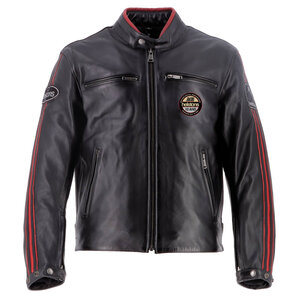 Helstons Ace 10Ans Lederjacke Schwarz von Helstons