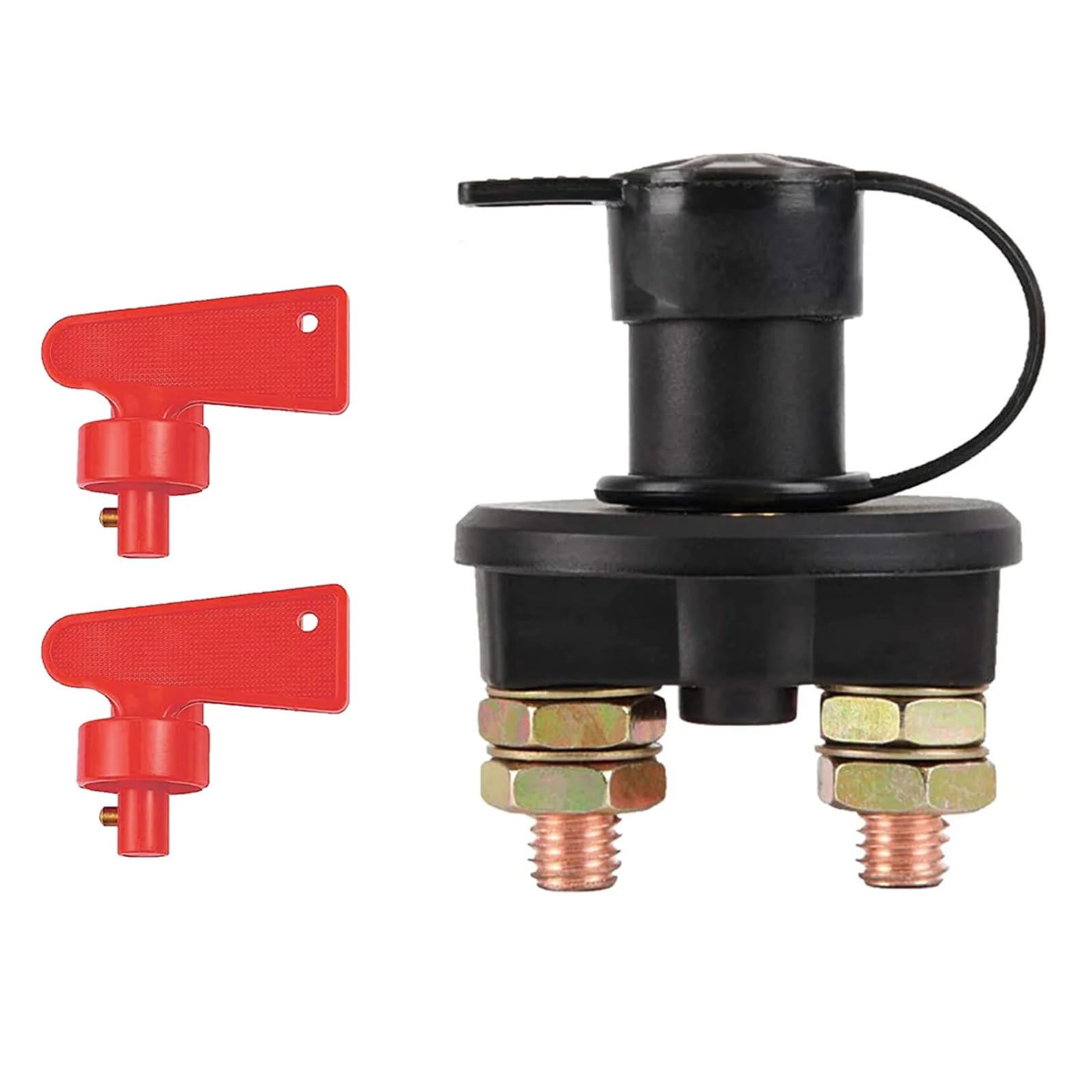 Batterietrennschalter, Batterieschalter, Batteriehauptschalter, Hauptstromschalter, Auto Batterie Trennschalter Hauptschalter, Schnelles Ausschalten Trennschalter, Notstromtrennschalter für Auto Batterietrennschalter, Batterieschalter, Batteriehauptschalter, Hauptstromschalter, Auto Batterie Trennschalter Hauptschalter, Schnelles Ausschalten Trennschalter, Notstromtrennschalter für Auto von Helweet