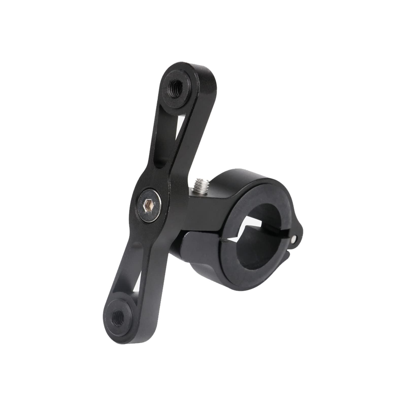 Flaschenhalter Adapter, Flaschenhalter Lenker Rack, Flaschenhalter Klemme, Flaschenhalter Adapterhalterung, Flaschenhalter Adapter Fahrrad, Lenker Wasserflaschenhalter, für Outdoor Radfahren, Schwarz von Helweet