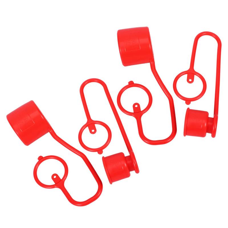 Hemobllo 2er-set Schnellanschluss-staubkappen Für Hydraulikarmaturen. Effizienter Schmutzschutz Für Hydrauliksystemzubehör. von Hemobllo