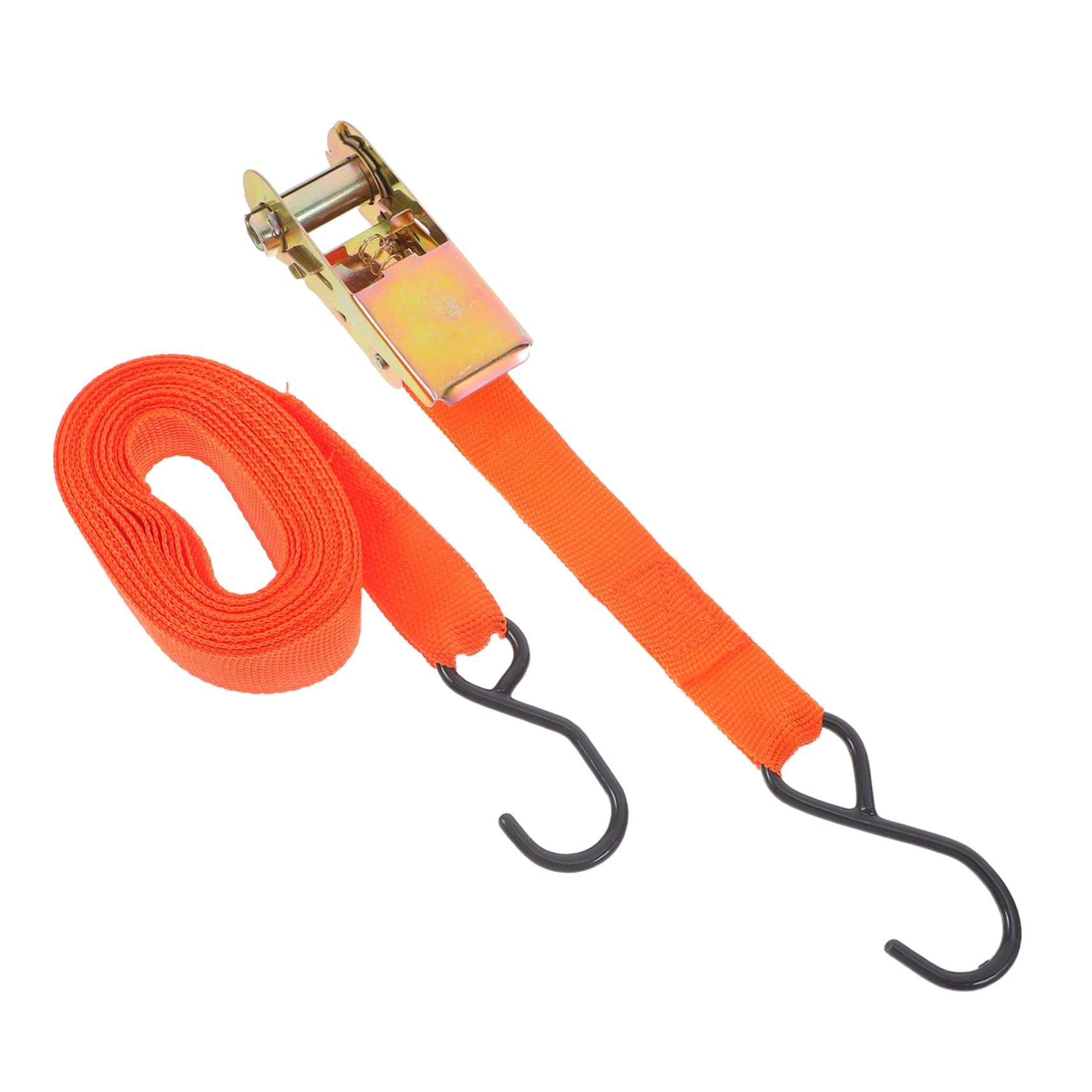 Hemobllo 4 Stück Flexible Kabelbündelung Zurrgurte mit weicher Schlaufe Autogurte Zurrgurte für Autoanhänger Sicherungsgurte Kofferraumgurte Frachtgurte Polypropylen Orange von Hemobllo