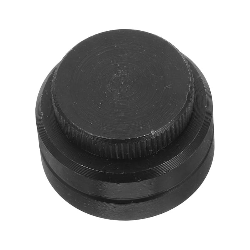 Hemobllo Buchsenblock Hebekissen für Spindelhubgetriebe von Hand verstellbare Wagenheber Schrank-Spindelhubgetriebe verstellbare Spindelhubplatten Schraubenheber Stahl Black von Hemobllo