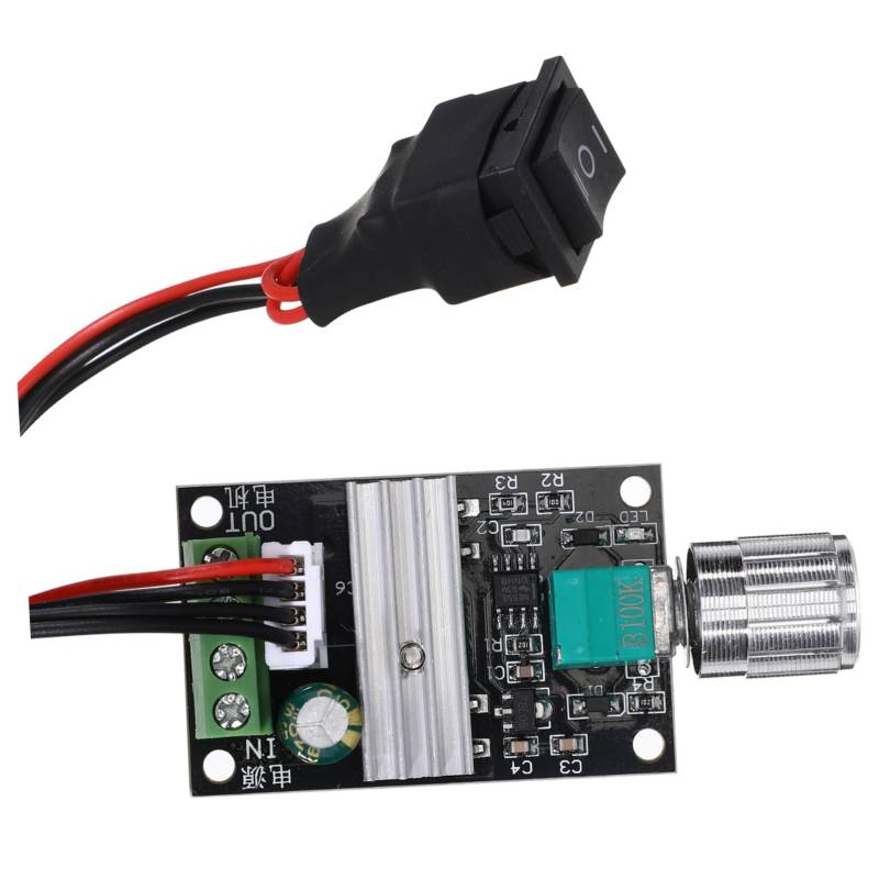 Hemobllo Gouverneur Treiber Motorschalter Schutz Motorsteuerung Steuermotor Einstellbarer Regler Variabler Motor 1203bb-controller Reversibel Schalter-controller Pwm-controller von Hemobllo