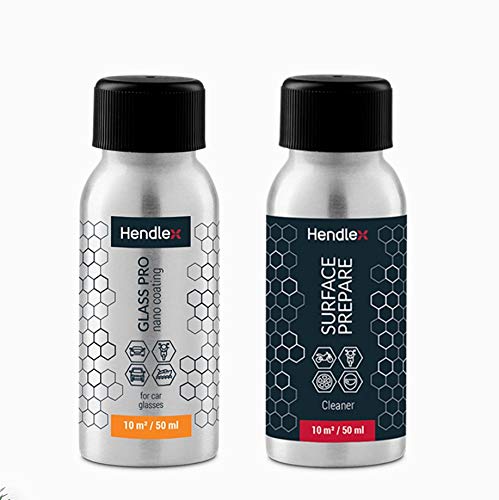 Nano Glas Beschichtung Glas PRO hendlex und Kit von Hendlex