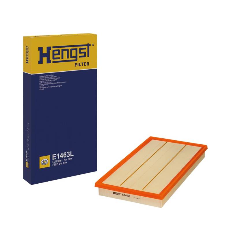 HENGST Luftfilter Type E1463L - Luftfilter-Einsatz für PKW - Luftfilter Auto, Auto Ersatzteile, Auto Luftfilter, Luftfiltration Automotive, Dieselmotor, Ottomotor HENGST Luftfilter Type E1463L - Luftfilter-Einsatz für PKW - Luftfilter Auto, Auto Ersatzteile, Auto Luftfilter, Luftfiltration Automotive, Dieselmotor, Ottomotor von Hengst