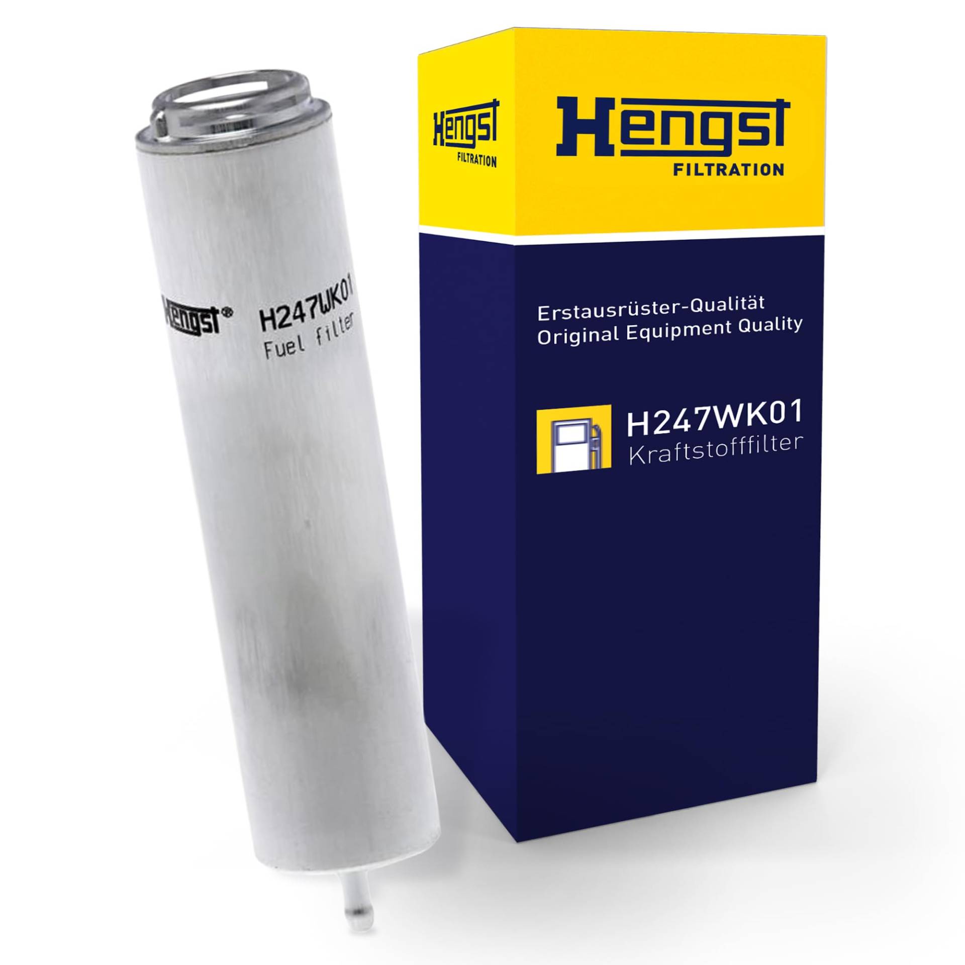 HENGST Kraftstofffilter Type H247WK01 - Kraftstoff-Leitungsfilter für PKW - Filter für Kraftstoff, Filter für Autos HENGST Kraftstofffilter Type H247WK01 - Kraftstoff-Leitungsfilter für PKW - Filter für Kraftstoff, Filter für Autos von Hengst