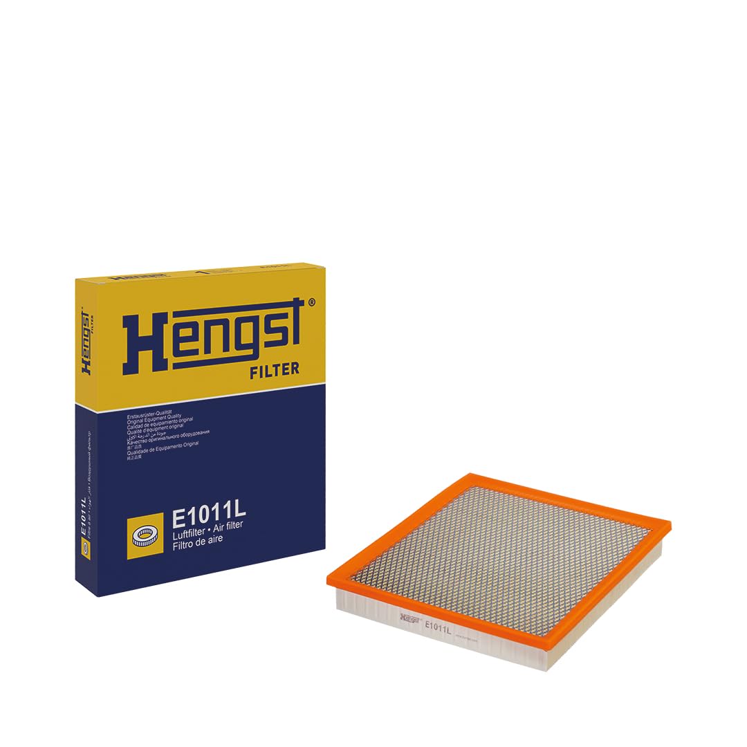 HENGST Luftfilter Type E1011L - Luftfilter-Einsatz für PKW - Luftfilter Auto, Auto Ersatzteile, Auto Luftfilter, Luftfiltration Automotive, Dieselmotor, Ottomotor HENGST Luftfilter Type E1011L - Luftfilter-Einsatz für PKW - Luftfilter Auto, Auto Ersatzteile, Auto Luftfilter, Luftfiltration Automotive, Dieselmotor, Ottomotor von Hengst