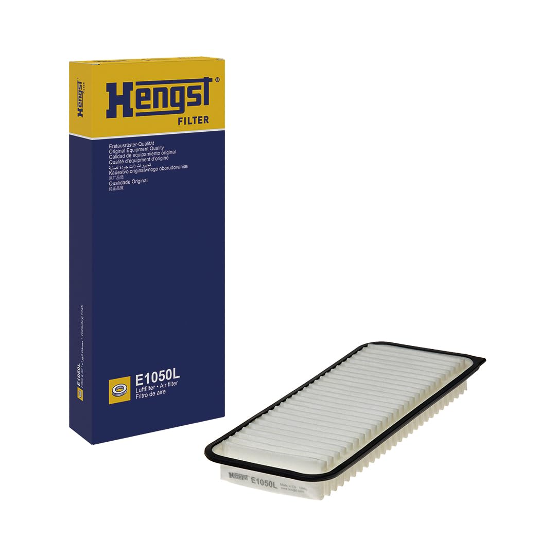 HENGST Luftfilter Type E1050L - Luftfilter-Einsatz für PKW - Luftfilter Auto, Auto Ersatzteile, Auto Luftfilter, Luftfiltration Automotive, Dieselmotor, Ottomotor HENGST Luftfilter Type E1050L - Luftfilter-Einsatz für PKW - Luftfilter Auto, Auto Ersatzteile, Auto Luftfilter, Luftfiltration Automotive, Dieselmotor, Ottomotor von Hengst