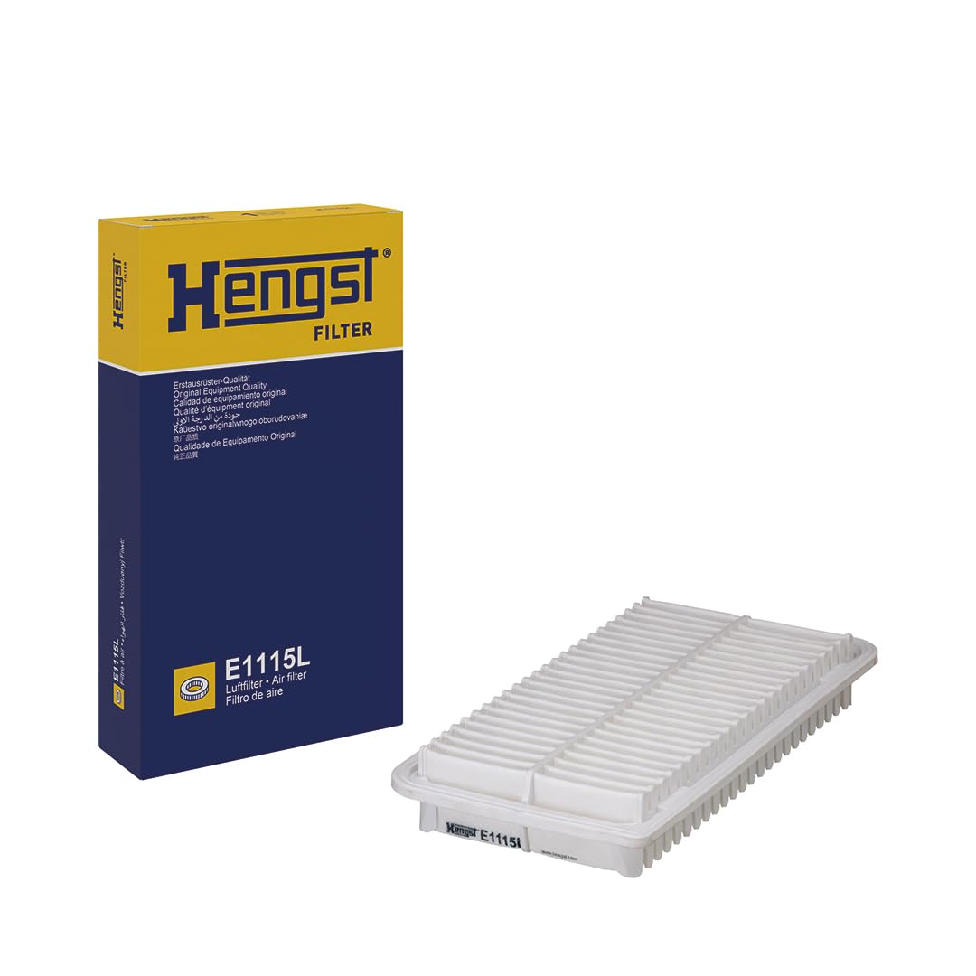 HENGST Luftfilter Type E1115L - Luftfilter-Einsatz für PKW - Luftfilter Auto, Auto Ersatzteile, Auto Luftfilter, Luftfiltration Automotive, Dieselmotor, Ottomotor HENGST Luftfilter Type E1115L - Luftfilter-Einsatz für PKW - Luftfilter Auto, Auto Ersatzteile, Auto Luftfilter, Luftfiltration Automotive, Dieselmotor, Ottomotor von Hengst
