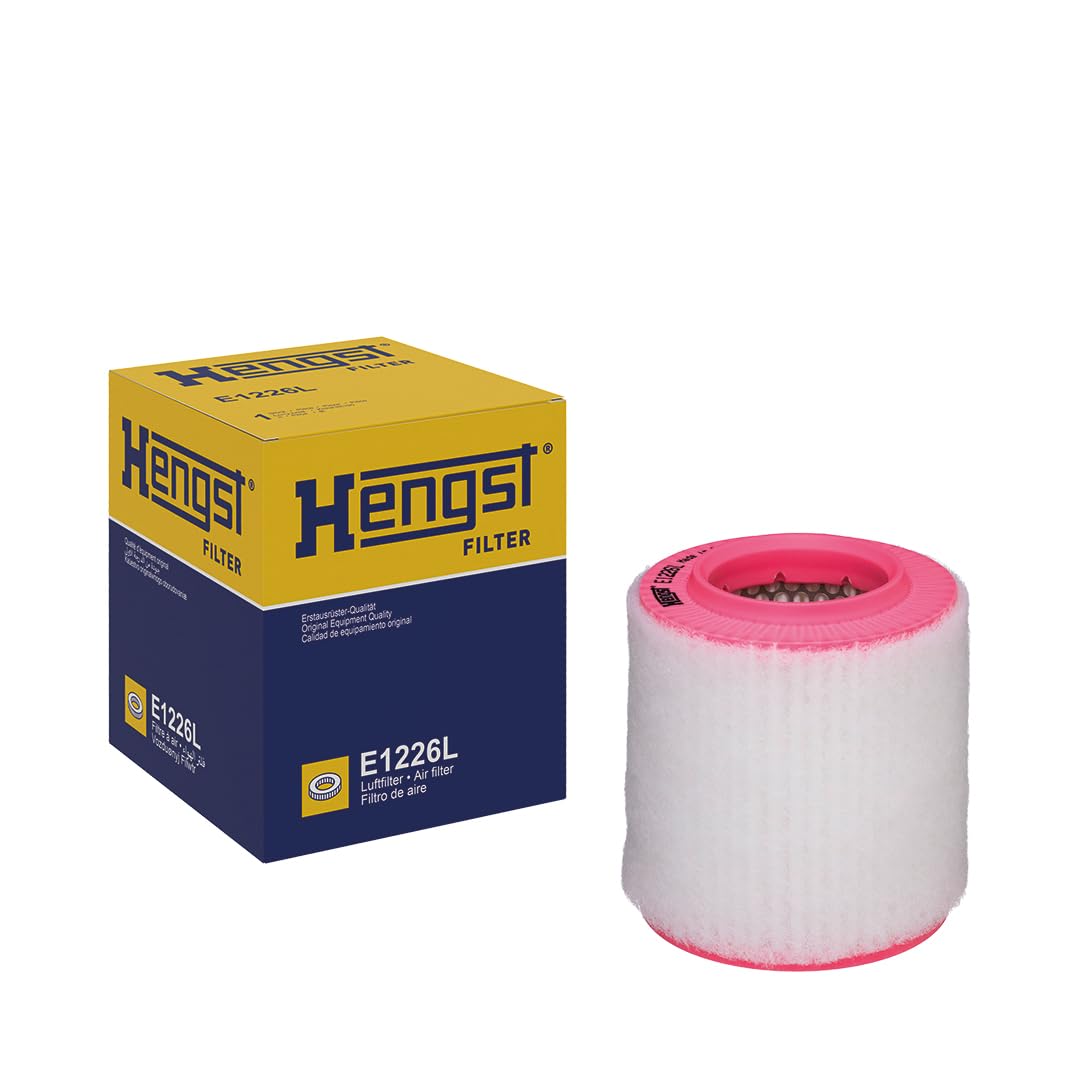 HENGST Luftfilter Type E1226L - Luftfilter-Einsatz für PKW - Luftfilter Auto, Auto Ersatzteile, Auto Luftfilter, Luftfiltration Automotive, Dieselmotor, Ottomotor HENGST Luftfilter Type E1226L - Luftfilter-Einsatz für PKW - Luftfilter Auto, Auto Ersatzteile, Auto Luftfilter, Luftfiltration Automotive, Dieselmotor, Ottomotor von Hengst