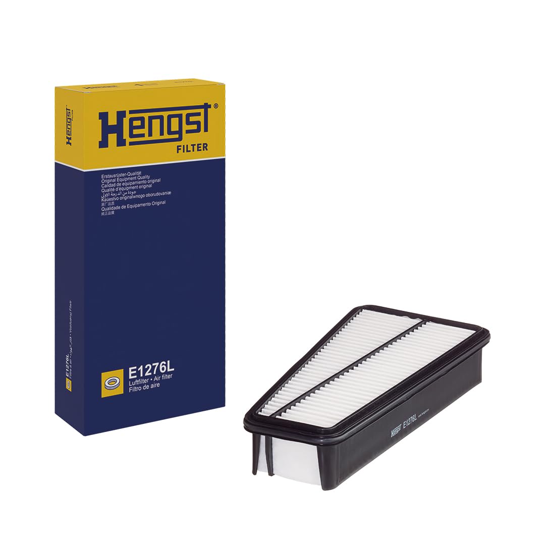 HENGST Luftfilter Type E1276L - Luftfilter-Einsatz für PKW - Luftfilter Auto, Auto Ersatzteile, Auto Luftfilter, Luftfiltration Automotive, Dieselmotor, Ottomotor HENGST Luftfilter Type E1276L - Luftfilter-Einsatz für PKW - Luftfilter Auto, Auto Ersatzteile, Auto Luftfilter, Luftfiltration Automotive, Dieselmotor, Ottomotor von Hengst