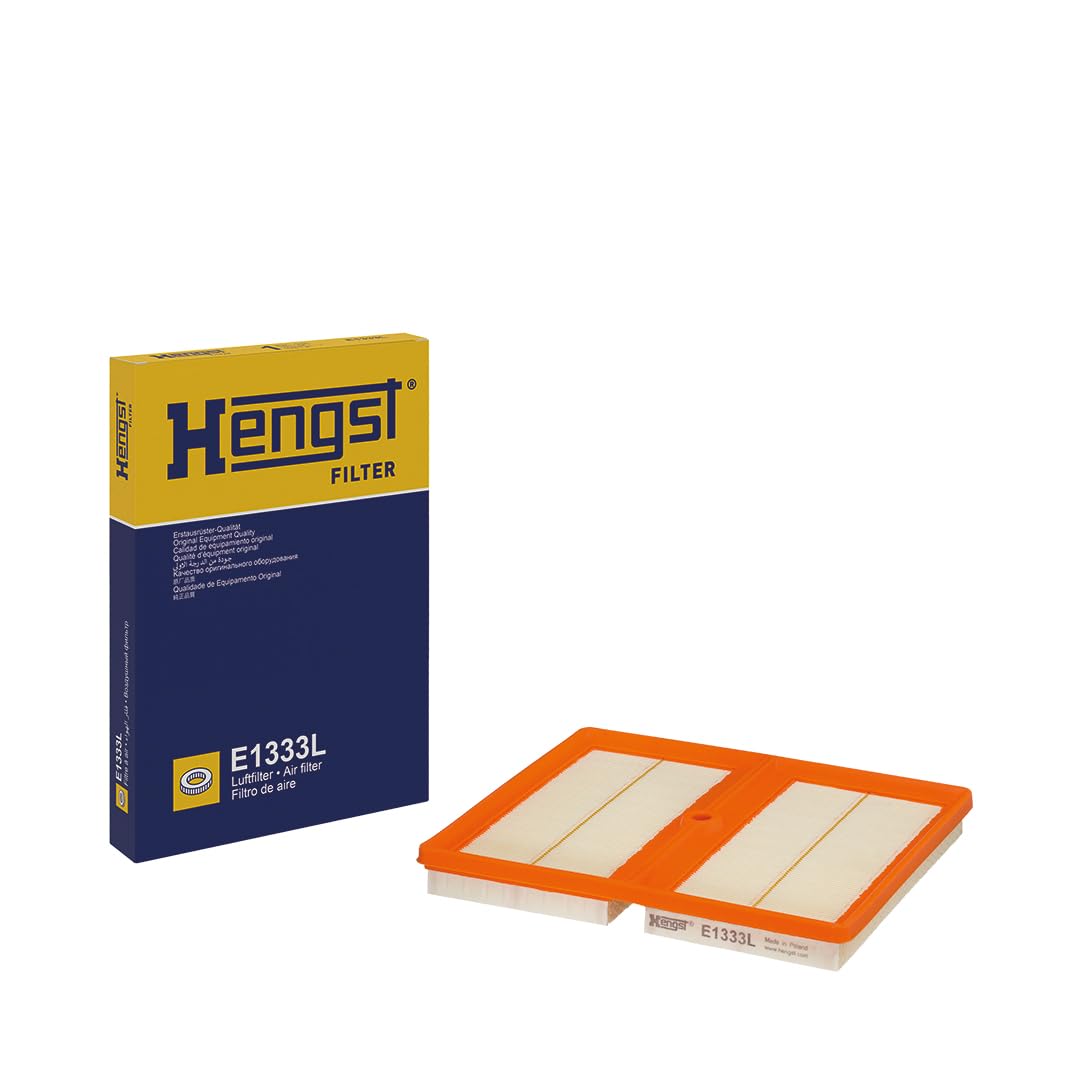 HENGST Luftfilter Type E1333L - Luftfilter-Einsatz für PKW - Luftfilter Auto, Auto Ersatzteile, Auto Luftfilter, Luftfiltration Automotive, Dieselmotor, Ottomotor HENGST Luftfilter Type E1333L - Luftfilter-Einsatz für PKW - Luftfilter Auto, Auto Ersatzteile, Auto Luftfilter, Luftfiltration Automotive, Dieselmotor, Ottomotor von Hengst