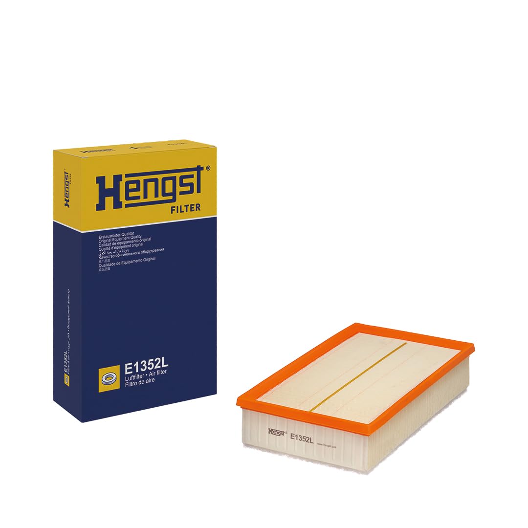 HENGST Luftfilter Type E1352L - Luftfilter-Einsatz für PKW - Luftfilter Auto, Auto Ersatzteile, Auto Luftfilter, Luftfiltration Automotive, Dieselmotor, Ottomotor HENGST Luftfilter Type E1352L - Luftfilter-Einsatz für PKW - Luftfilter Auto, Auto Ersatzteile, Auto Luftfilter, Luftfiltration Automotive, Dieselmotor, Ottomotor von Hengst