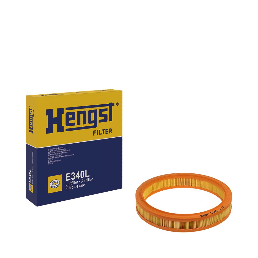 HENGST Luftfilter Type E340L - Luftfilter-Einsatz für PKW - Luftfilter Auto, Auto Ersatzteile, Auto Luftfilter, Luftfiltration Automotive, Dieselmotor, Ottomotor HENGST Luftfilter Type E340L - Luftfilter-Einsatz für PKW - Luftfilter Auto, Auto Ersatzteile, Auto Luftfilter, Luftfiltration Automotive, Dieselmotor, Ottomotor von Hengst