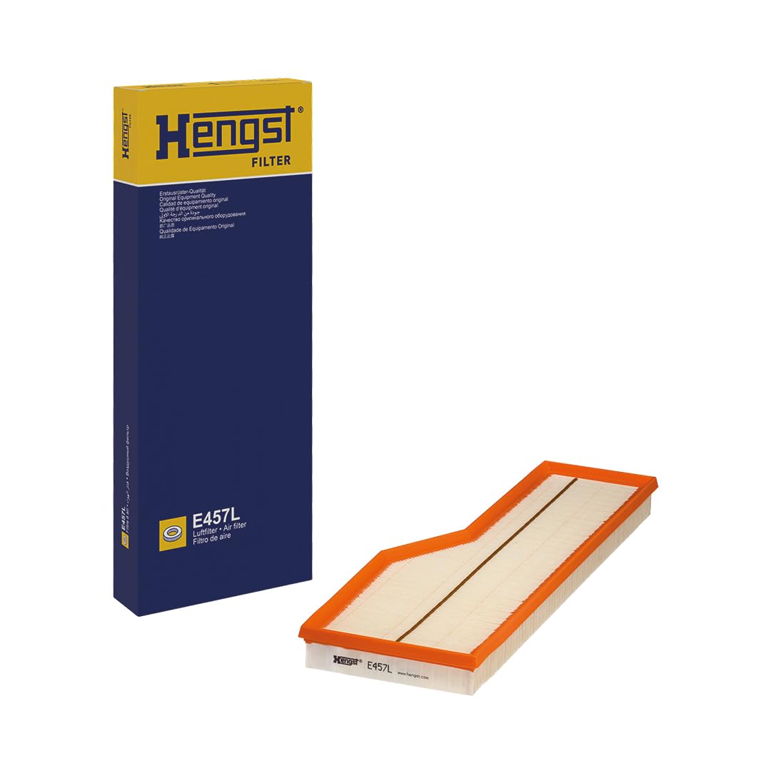 HENGST Luftfilter Type E457L - Luftfilter-Einsatz für PKW - Luftfilter Auto, Auto Ersatzteile, Auto Luftfilter, Luftfiltration Automotive, Dieselmotor, Ottomotor HENGST Luftfilter Type E457L - Luftfilter-Einsatz für PKW - Luftfilter Auto, Auto Ersatzteile, Auto Luftfilter, Luftfiltration Automotive, Dieselmotor, Ottomotor von Hengst