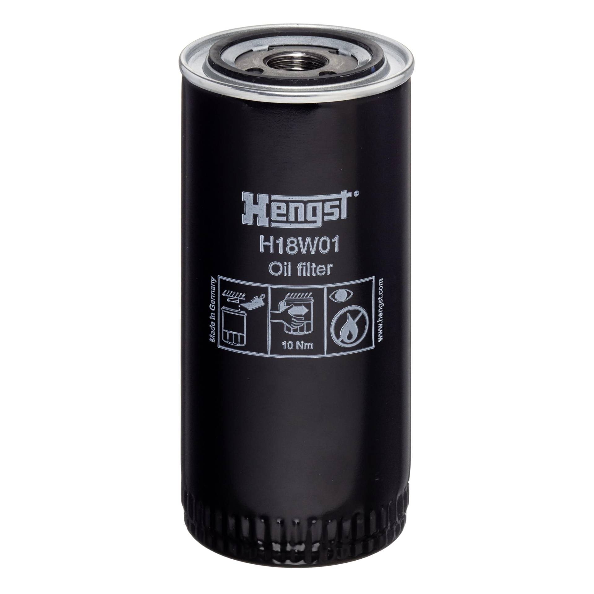 HENGST Ölfilter Type H18W01 - Öl-Anschraubfilter für Off-Highway - Ölfilter Landmaschinen, Motorölfilter, Filter für Baumaschinen HENGST Ölfilter Type H18W01 - Öl-Anschraubfilter für Off-Highway - Ölfilter Landmaschinen, Motorölfilter, Filter für Baumaschinen von Hengst