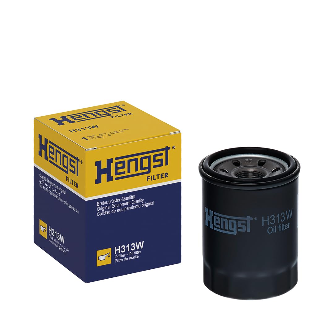 HENGST Ölfilter Type H313W - Öl-Anschraubfilter für PKW - Ölfilter Auto, Motorölfilter, Filter für Autos HENGST Ölfilter Type H313W - Öl-Anschraubfilter für PKW - Ölfilter Auto, Motorölfilter, Filter für Autos von Hengst