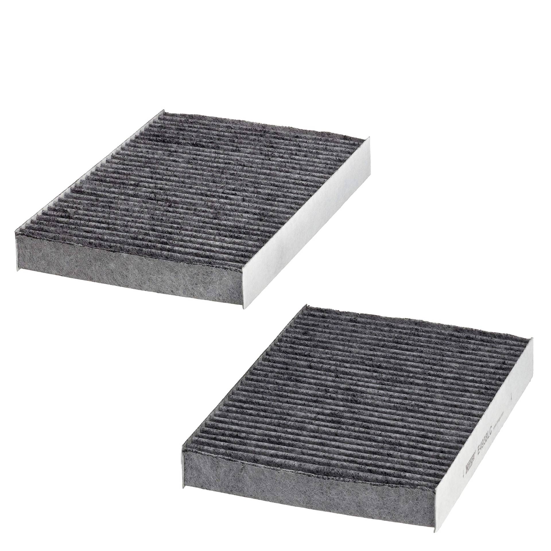 HENGST Innenraumfilter Type E4938LC-2 - Innenraum-Aktivkohlefilter für PKW - Filter für Autos von Hengst