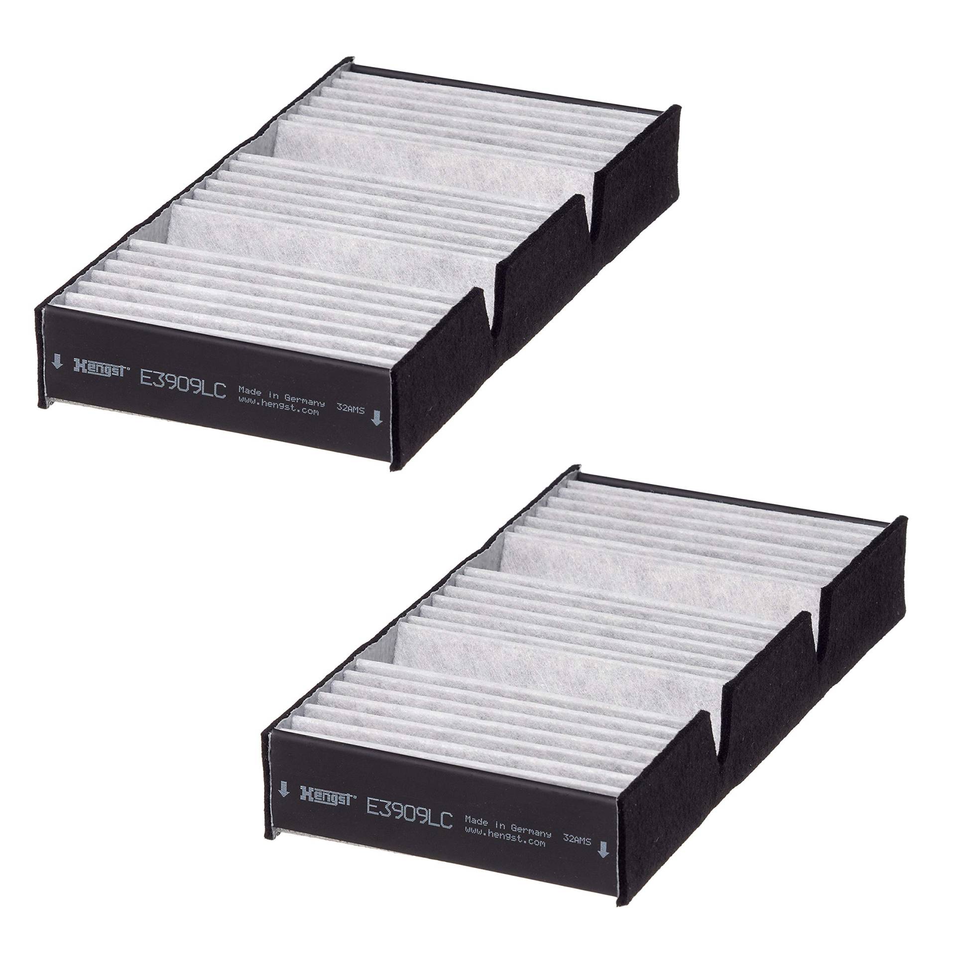 HENGST Innenraumfilter Type E3909LC-2 - Innenraum-Aktivkohlefilter für PKW - Filter für Autos HENGST Innenraumfilter Type E3909LC-2 - Innenraum-Aktivkohlefilter für PKW - Filter für Autos von Hengst