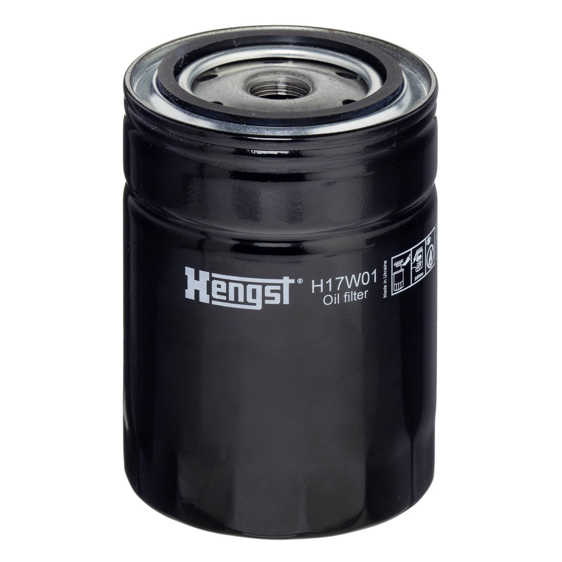 Hengst Filter H17W01 Filter Ölfilter Motorölfilter Filter für 16196227, 405416136, 905411880002 von Hengst