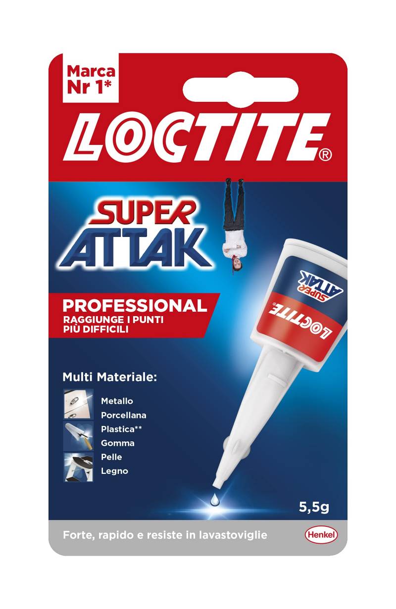 henkel Loctite Super ATTAK 5,5 Gramm Professional von henkel