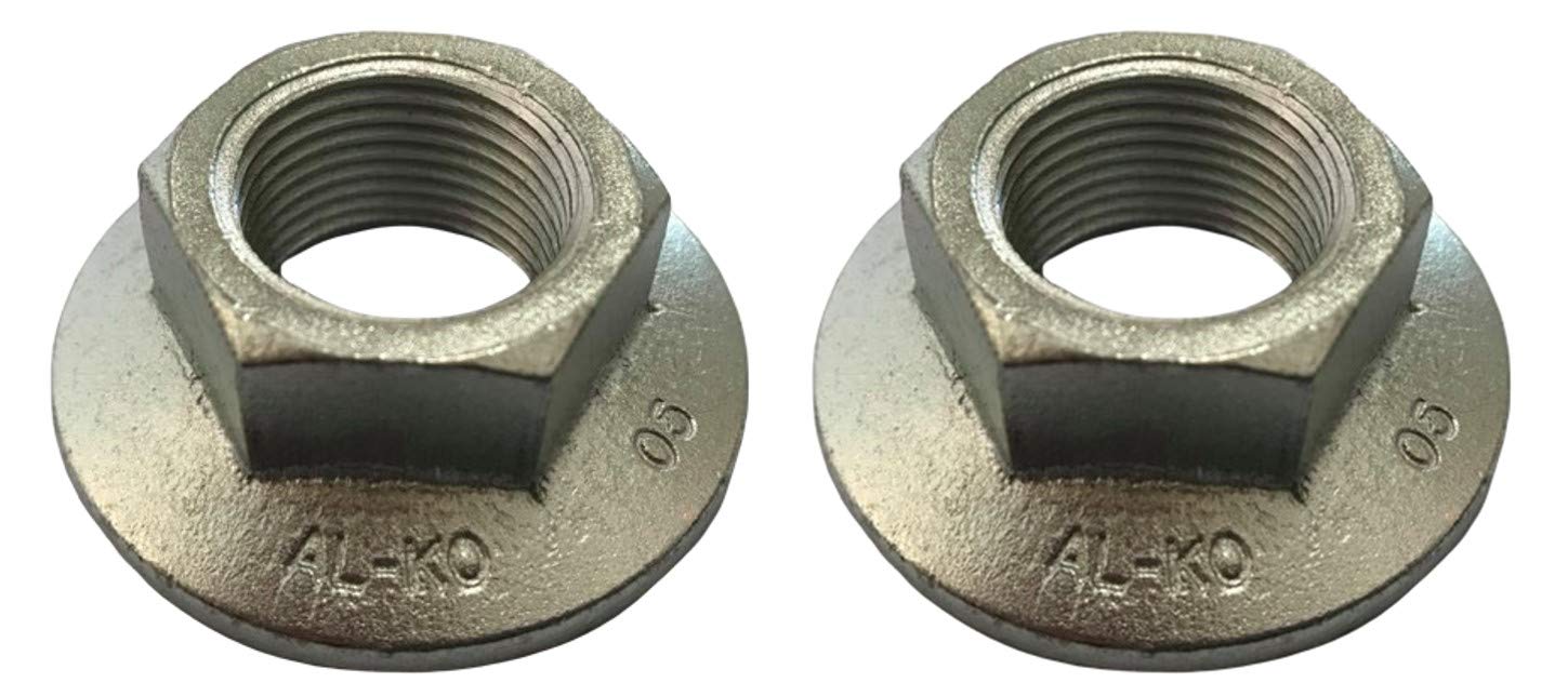 2 x M24 Alko 'One Shot' Axle Endmutter Nabe Spieß 32mm Knoten Anhänger Caravan 2 x M24 Alko 'One Shot' Axle Endmutter Nabe Spieß 32mm Knoten Anhänger Caravan von Lupsty