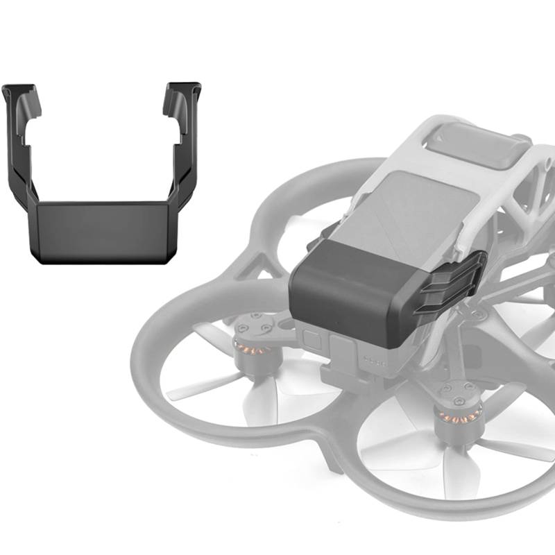 Hensych 1 Stück Batterie-Schnallenrahmen für DJI Avata Drohne Batterieverstärkungsabdeckung Anti-Lose-Fixierer Klipp Halter Anti-Trip Anti-Trennschutz Batteriewächter [Keine Batterie] von Hensych