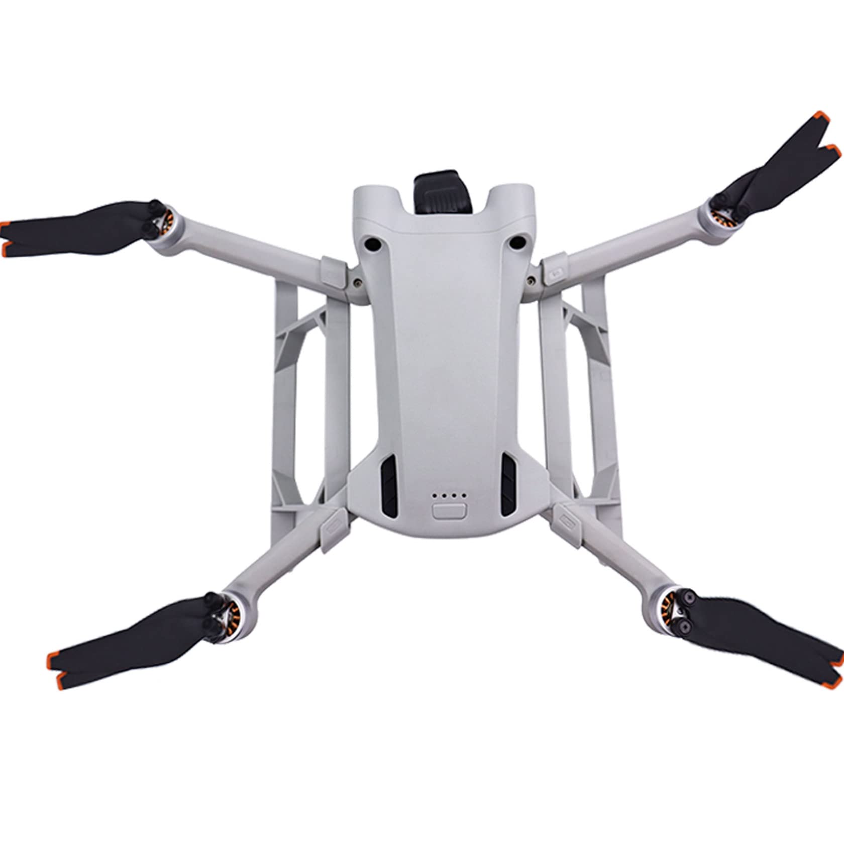 Hensych 2 Stück Verlängerungsfahrwerk für Mini 3 Pro Drohne, erhöht das Stativ um 25 mm, schnelle Installation, Handheld-Take-Off-Halterung für Mini 3 Pro Drohne von Hensych