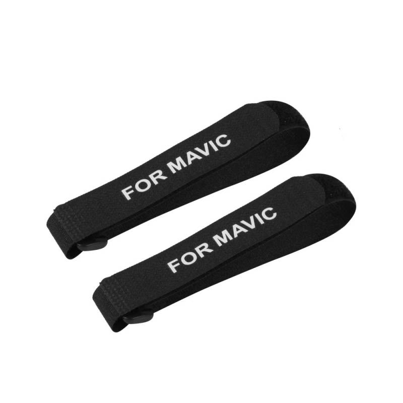 Hensych 2St Universal Propeller Stabilisatoren Klettverschluss Befestigungsgurt 20 x 380 mm für Mini 3 Pro/Mavic 3/Mavic Air 2/Air 2S/Mavic Mini/Mini 2/Mini SE/Mavic 2/ Mavic Pro/Fimi X8SE(Schwarz) von Hensych