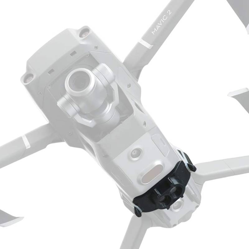 Hensych 3d Drucken Landing Bottom Light Kondensatorlicht Lampenschirm aufhellen für Mavic 2 Pro/Zoom Drohnenzubehör,Nachtflug Scheinwerferlampe Retten Sie das untere Blitzlicht von Hensych