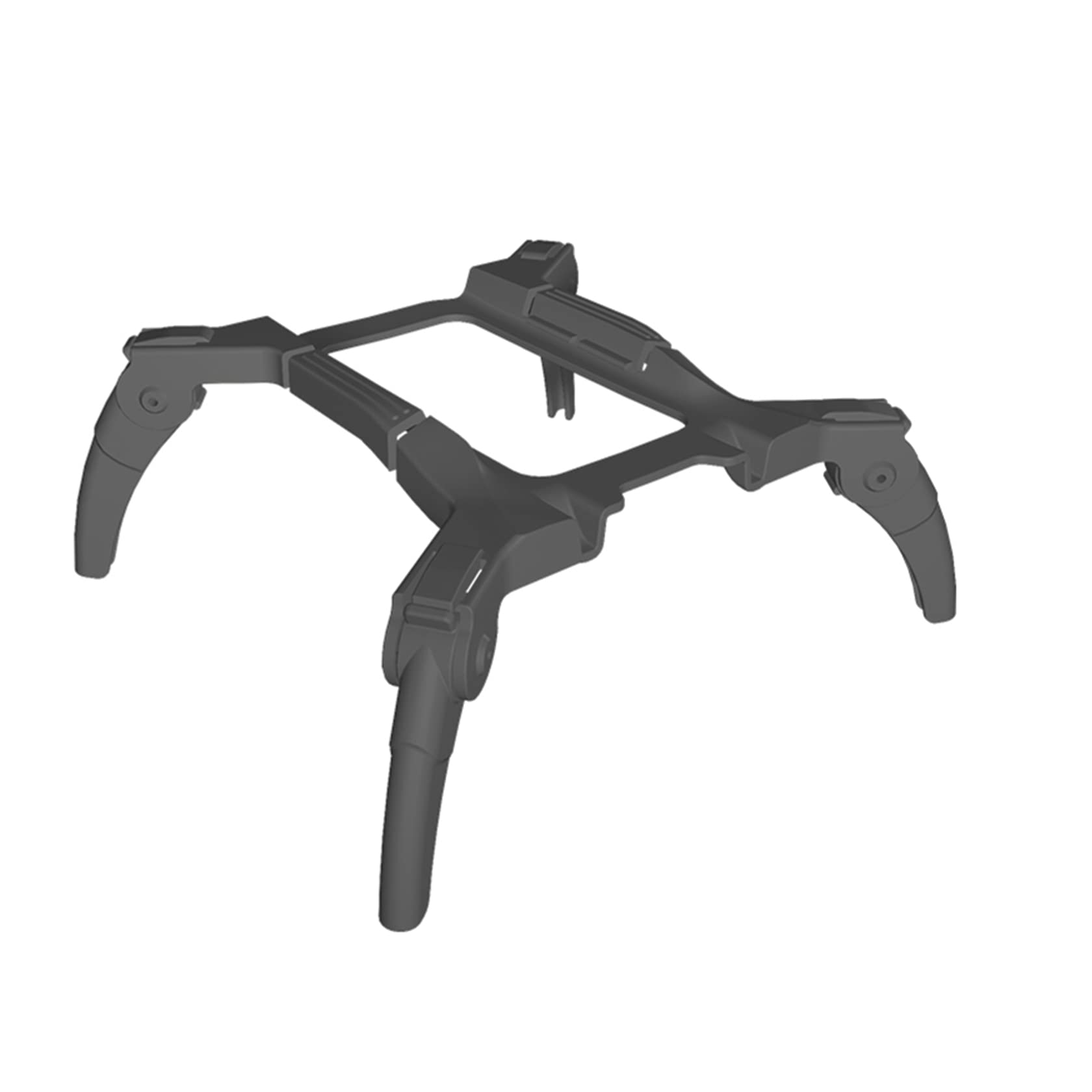 Hensych Für Mini 2/SE/Mavic Mini Drohne 32 mm Faltbares Fahrwerk Spinnenfüße Ständer Integrierter Erhöhungsschutz Halterung Unterstützung Bein Erhöhter Verlängerungsschutz (grau) von Hensych