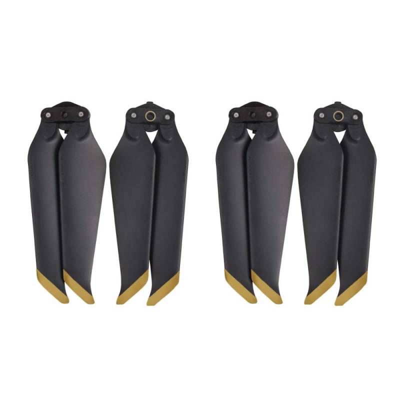 Hensych Propeller 8743F Propeller Propeller Propeller für Mavic 2 Pro & Zoom 2 Paar, Gold-Black von Hensych