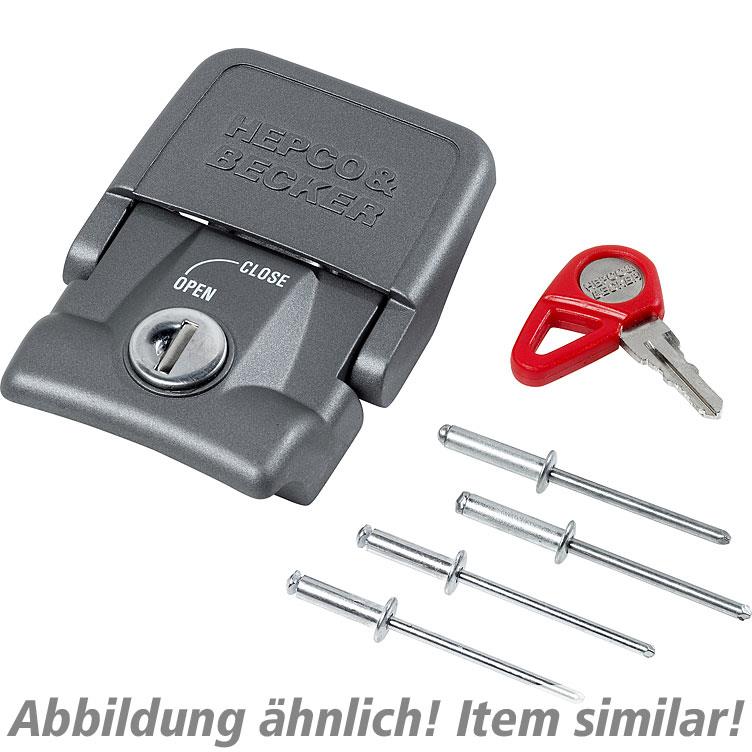 Hepco & Becker Ersatzteil Krallschloss Koffer an Träger silber SN30 von Hepco & Becker