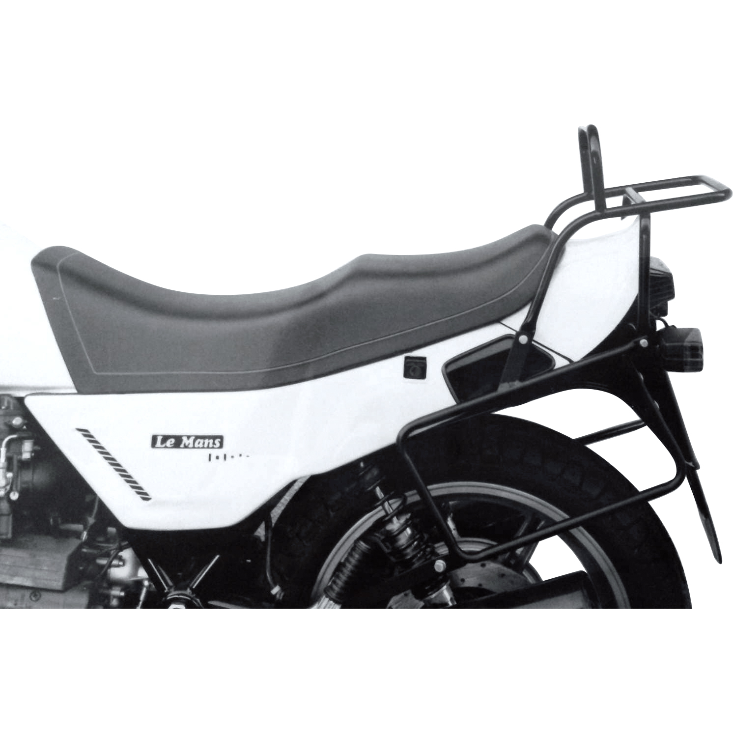 Hepco & Becker Komplett-Kofferträger schwarz für Moto Guzzi Le Mans IV/V Hepco & Becker Komplett-Kofferträger schwarz für Moto Guzzi Le Mans IV/V von Hepco & Becker