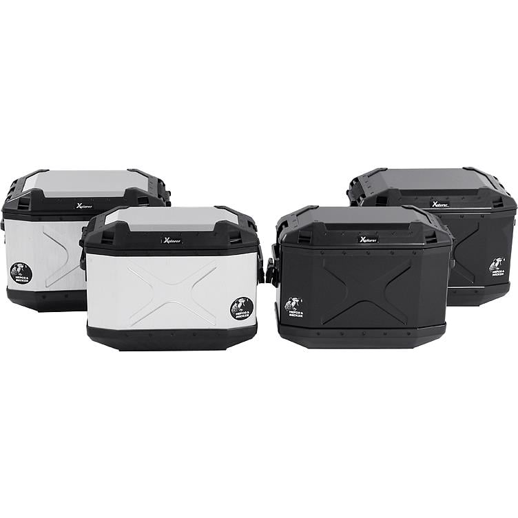 Hepco & Becker Seitenkoffer Xplorer Aluminium 40 schwarz rechts 42 Liter Hepco & Becker Seitenkoffer Xplorer Aluminium 40 schwarz rechts 42 Liter von Hepco & Becker
