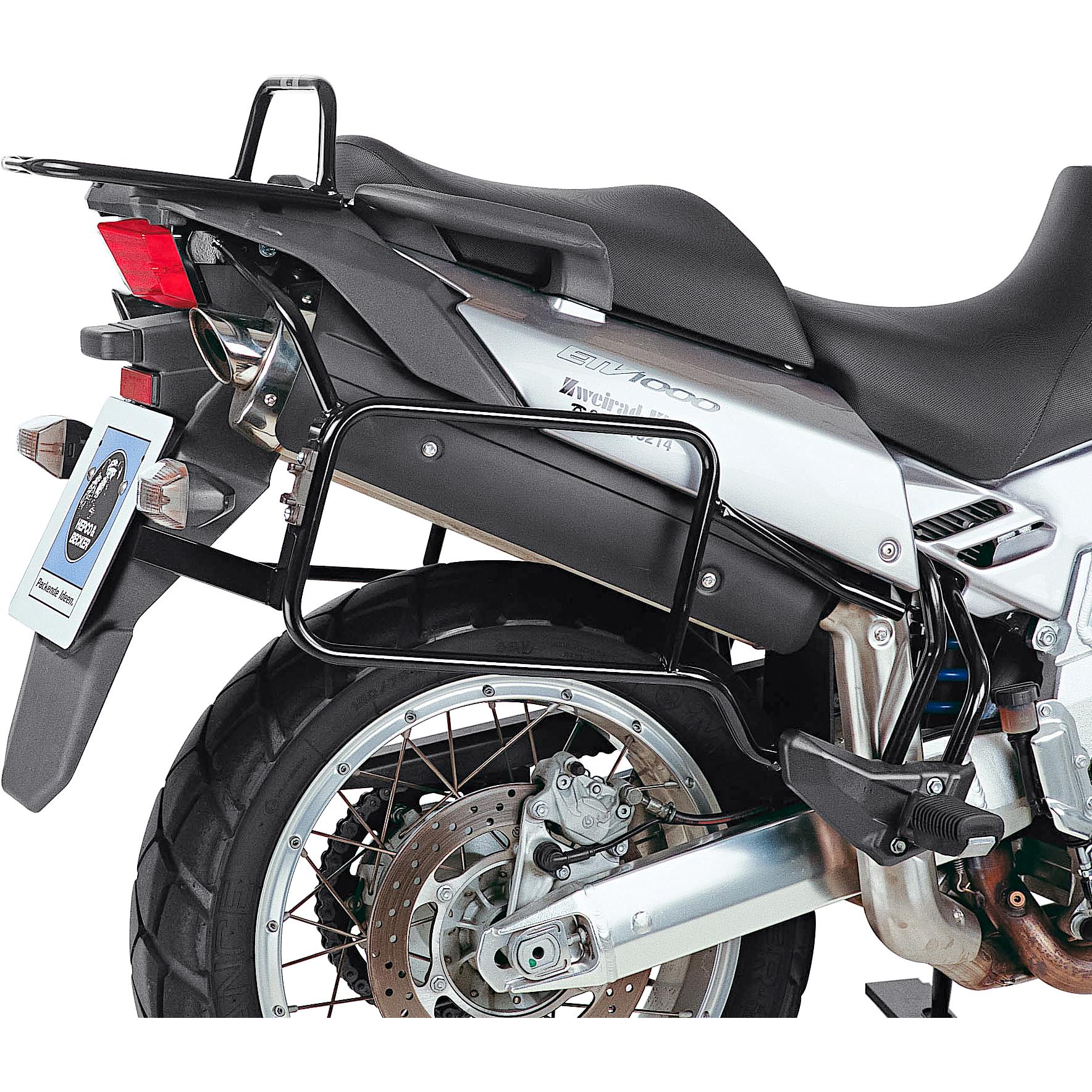 Hepco & Becker Seitenkofferträger schwarz für Aprilia ETV 1000 Caponord Hepco & Becker Seitenkofferträger schwarz für Aprilia ETV 1000 Caponord von Hepco & Becker