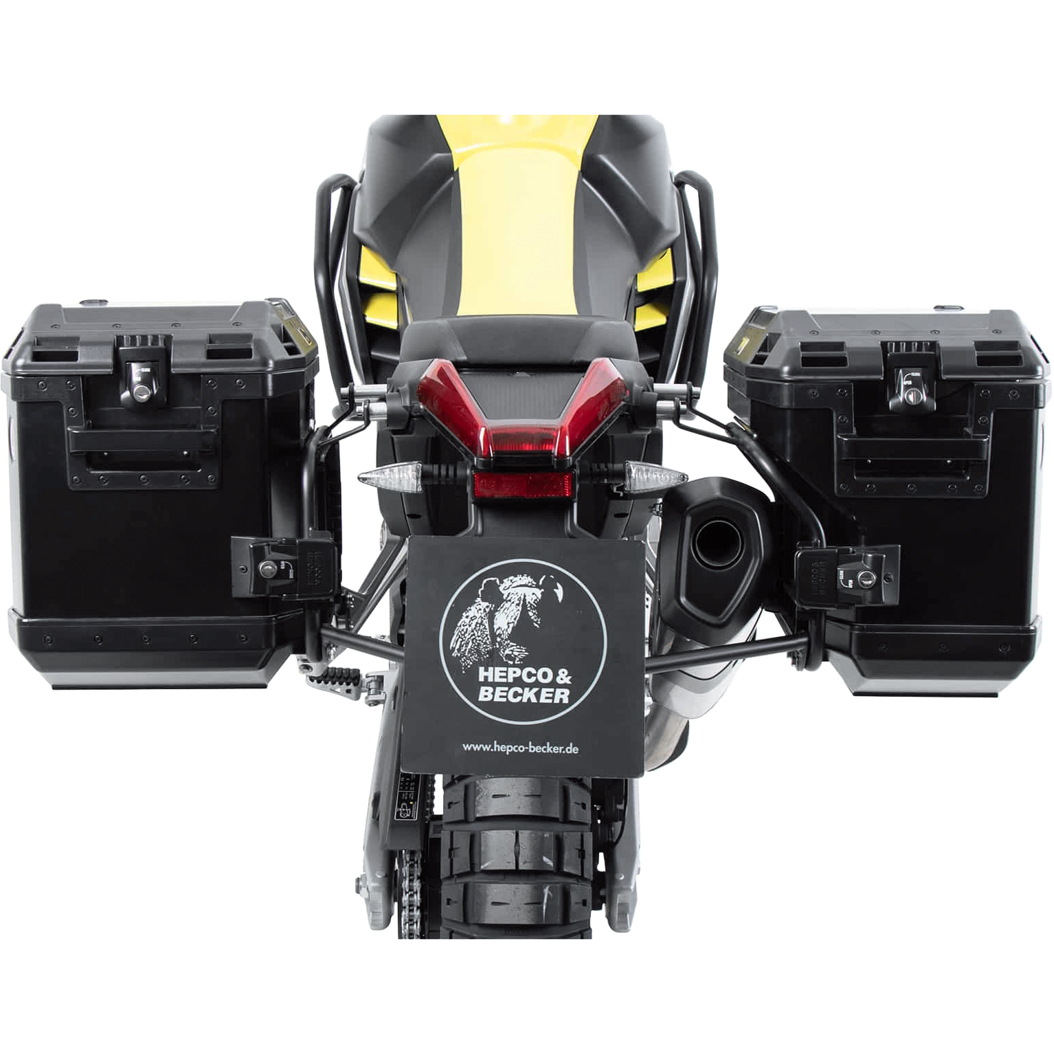 Hepco & Becker Xplorer Cutout Kofferset schwarz für Aprilia Tuareg 660 Hepco & Becker Xplorer Cutout Kofferset schwarz für Aprilia Tuareg 660 von Hepco & Becker