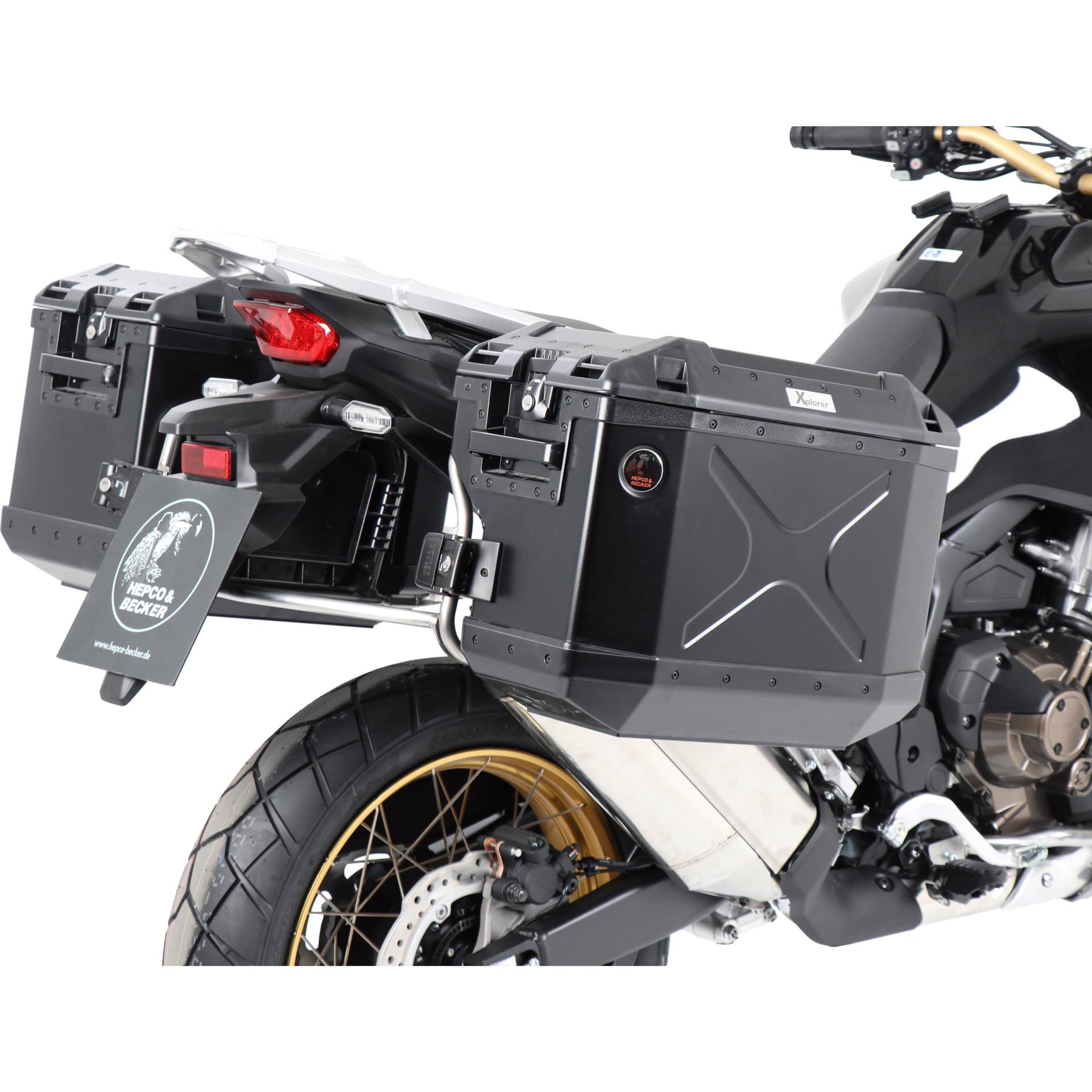 Hepco & Becker Xplorer Cutout Kofferset schwarz für CRF 1100 AT Adventure S Hepco & Becker Xplorer Cutout Kofferset schwarz für CRF 1100 AT Adventure S von Hepco & Becker