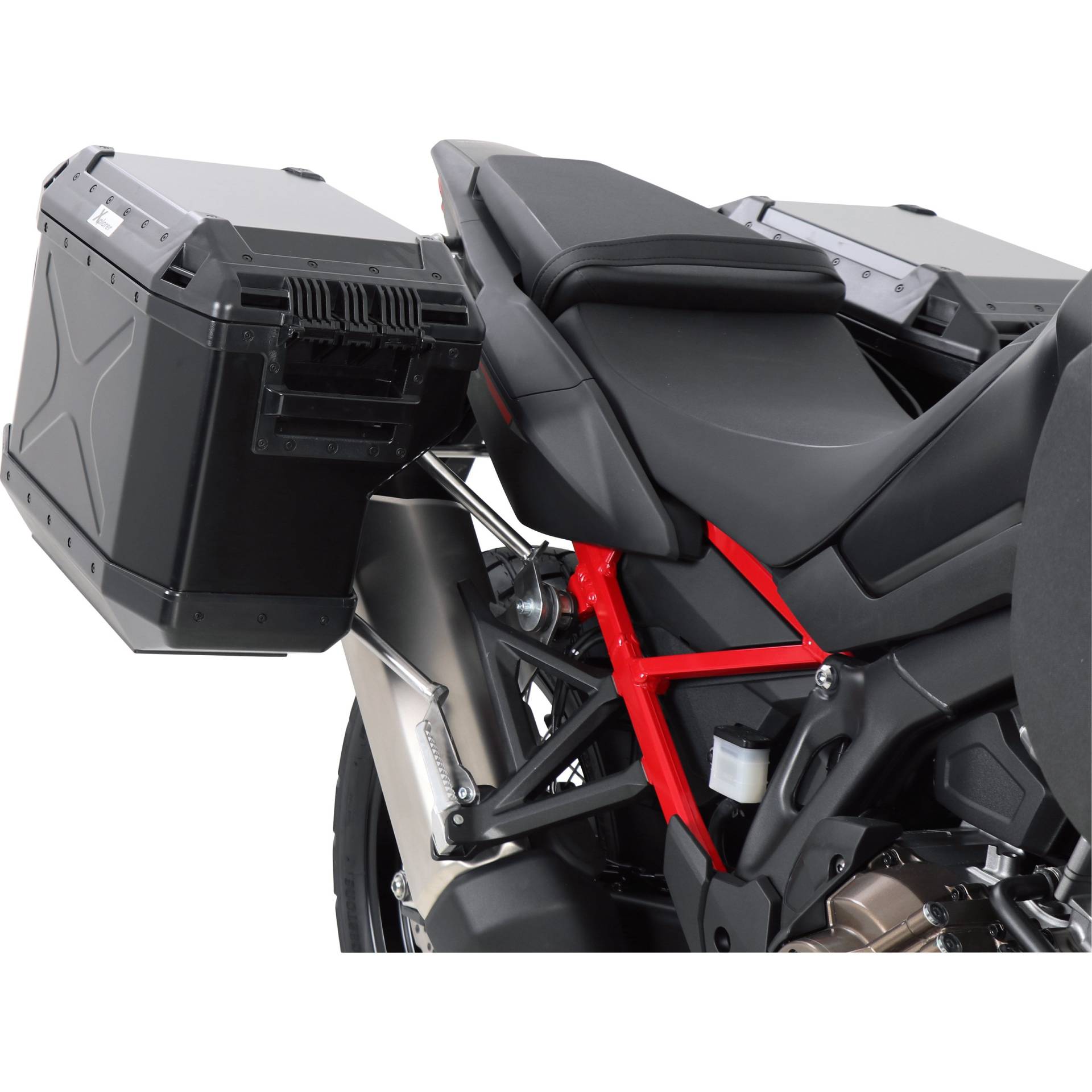 Hepco & Becker Xplorer Cutout Kofferset schwarz für CRF 1100 Africa Twin Hepco & Becker Xplorer Cutout Kofferset schwarz für CRF 1100 Africa Twin von Hepco & Becker