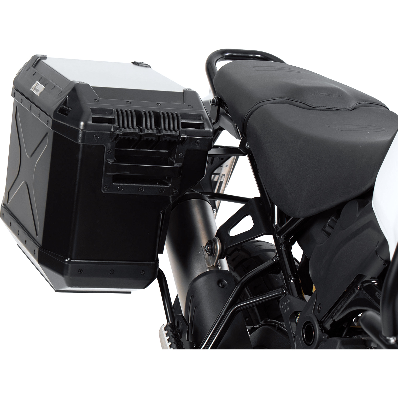 Hepco & Becker Xplorer Cutout Kofferset schwarz für Ducati DesertX Hepco & Becker Xplorer Cutout Kofferset schwarz für Ducati DesertX von Hepco & Becker