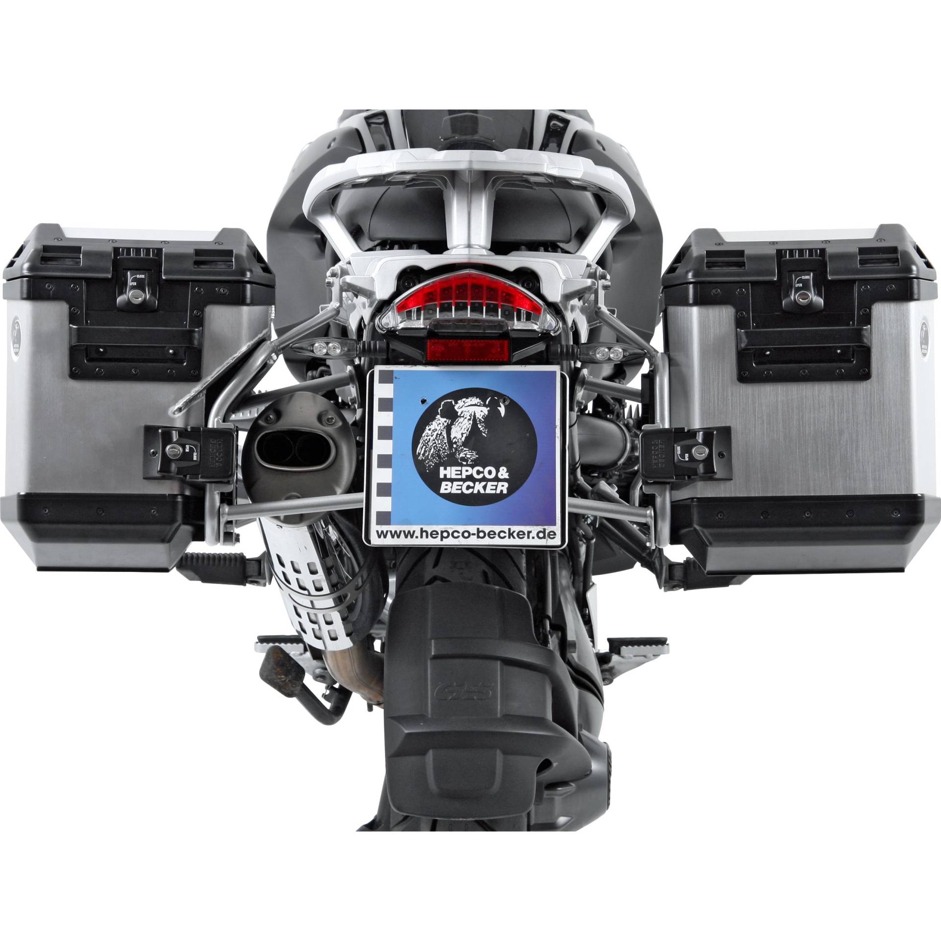 Hepco & Becker Xplorer Cutout Kofferset silber für BMW R 1200 GS AC /Advent Hepco & Becker Xplorer Cutout Kofferset silber für BMW R 1200 GS AC /Advent von Hepco & Becker