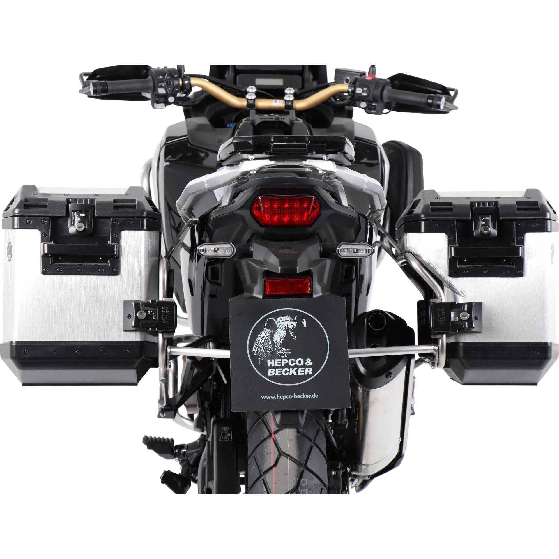Hepco & Becker Xplorer Cutout Kofferset silber für CRF 1100 AT Adventure Sp Hepco & Becker Xplorer Cutout Kofferset silber für CRF 1100 AT Adventure Sp von Hepco & Becker